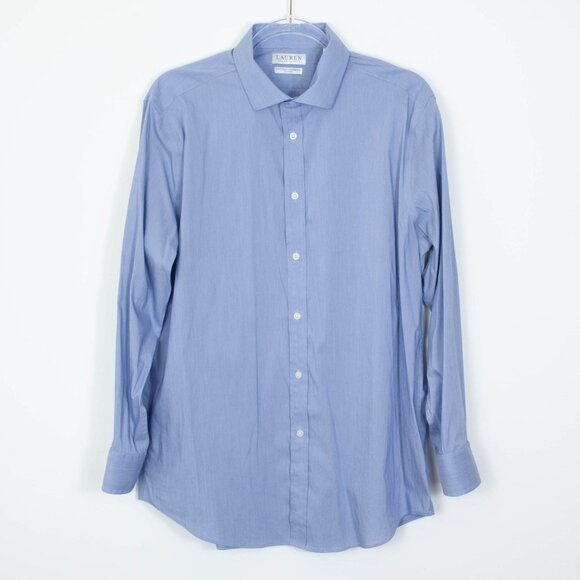 Lauren Ralph Lauren Other - Lauren Ralph Lauren Mens Slim Fit Button Down Shirt Size XL Long Sleeve Office